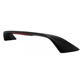 VIOJI 1pc Trunk Spoiler Wing Lip Rear Side ABS Plastic Black Unpainted Painted with 3Rd Brake Lamp for Honda for Civic Si 1996-2000 2002-2008 HC962SILED-a