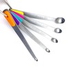BIDEX Measuring Spoons Set, Small Measuring Spoon 1/64, 1/32, 1/16,