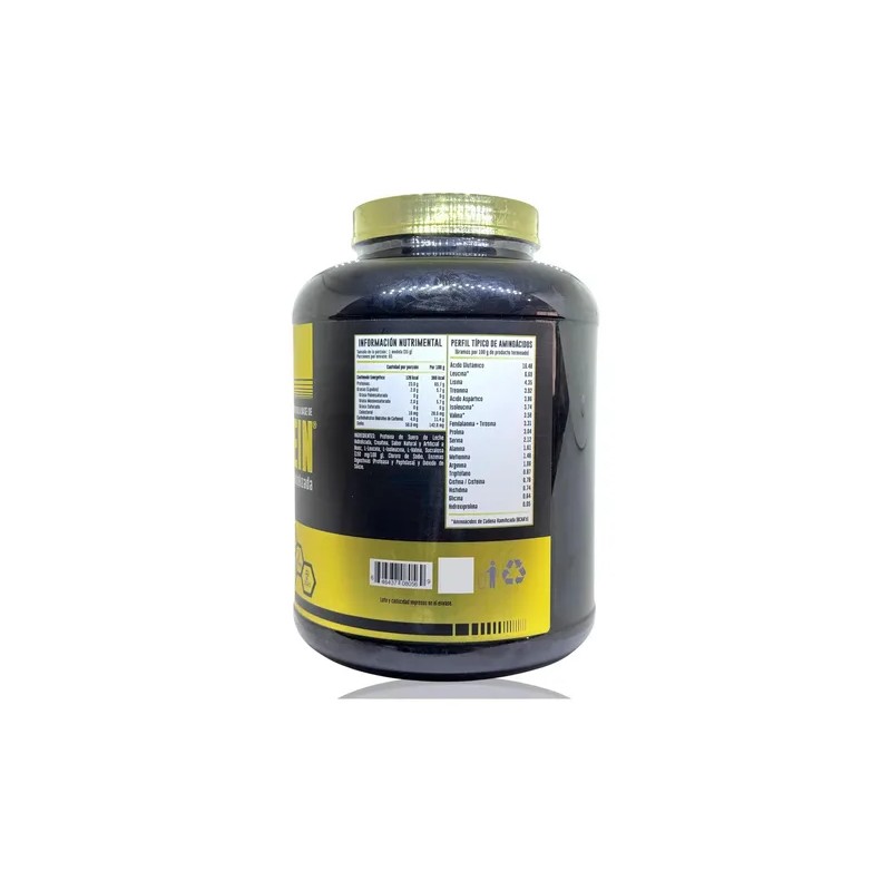 Proteina Hydrotein 100 Whey Protein Hydrolizada Sabor Nuez