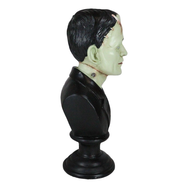 The Groom Mr Frankenstein Bust Figurine With Green Poison LED