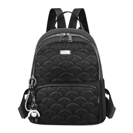 Aucuu Backpack Womens, Fashion Ladies Backpack, Lightweight Nylon Casual Rucksack, Small Daypack School Bag, Anti-Theft Travel Backpack for Women & Girls