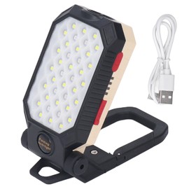 Work Light COB 1000 Lm Cordless LED Mechanic Light for Outdoor Camping Hiking Emergency USB Charging