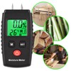 Mini Digital Wood Moisture Meter, Moisture Reader for Firewood, Small