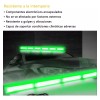 PUNKZZ Barra Torreta Estrobo Codigo Leds Cob Policia 35 PuLG
