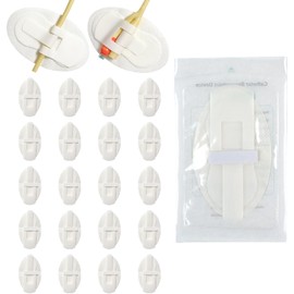 20 pcs Foley Catheter Stabilization Devices,Self-High Adhesive Catheter Supplies for Single/DoubleTube Holder Catheter Tape Fixation Device Strap Fixing Accessories,Catheter Holder