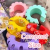 10 PCS Clothes Hanger Fixing Hook Windproof Random Color