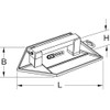 KS Tools 144.0532 Float, pointed, 130x200mm