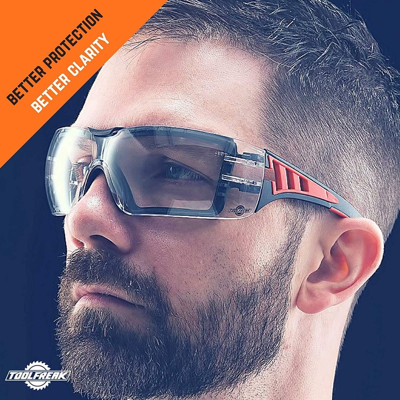 ToolFreak Rip Out Safety Glasses for Work and Sport, Feature