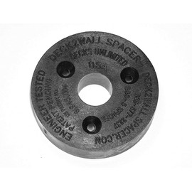 Screw Products D2W38-10PK 2 in. Deck2 Wall Spacer44; Pack of 10