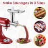 Ezato Meat Grinder Attachment for KitchenAid Mixer, Food Grinder Attachment