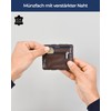 Lederhand Magic Wallet 2, Brown Nappa, Modern