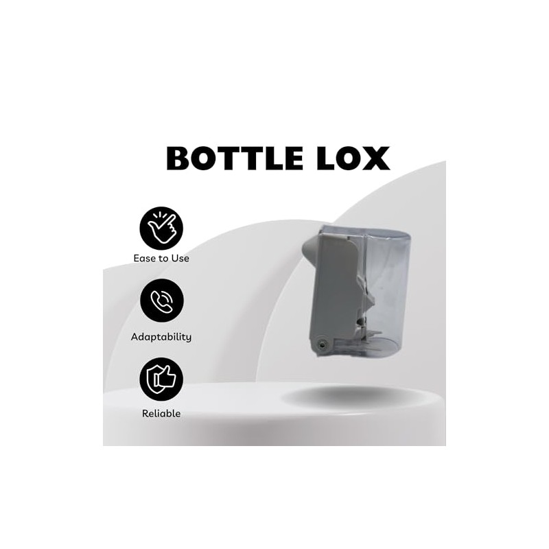 2XL Bottle Lox - 6 Bottle Locks & 1 Magnet