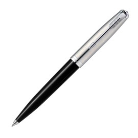 Parker Ballpoint Pen 51 Black CT, Medium Point, Oil-Based, Gift Boxed, Genuine Imported Item 2123495Z