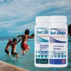 100PCS Dip Test Strips, 6 in 1 Swimming Pool Spa