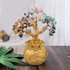 Nupuyai 7 Chakra Stones Crystal Tree Feng Shui Gemstone Tree