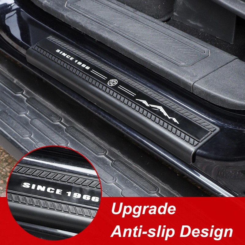 AUFER Fit For 2021-2025 Ford Bronco 4 Door Sill Edge