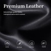 PU Leather Bar Stool Covers with Backs, Waterproof Bar Stool