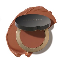 COVER FX Total Cover Cream Foundation - Shade R1 - Buildable Coverage - Natural Finish - Oil-Free - Sweat-Proof