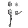Design House 779066 Coventry Handleset with Springdale Interior Lever and