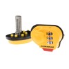 Komine LK-127 Reminder Dial Disc Lock Yellow Free