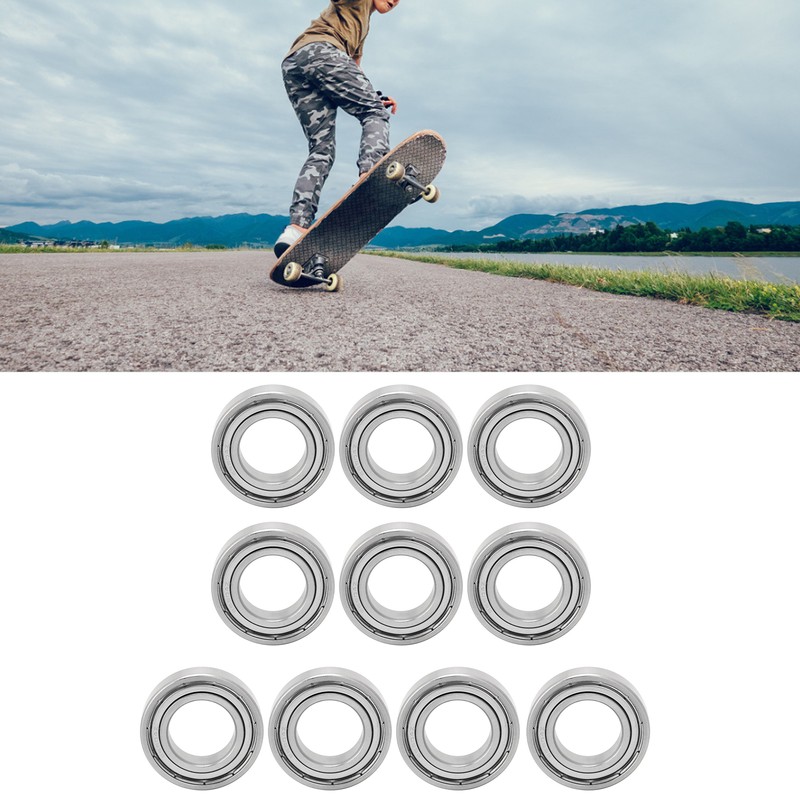 10Pcs Ball Bearing Stainless Steel S6904Z 20x37x9mm for Skateboards Roller