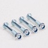 Comidox 2Pairs Metal Zero Gravity Chair Replacement Screws & Nuts