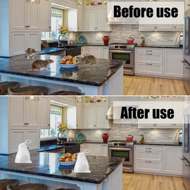 Natural Mouse Repellent, 12 Pack Peppermint Oil to Repel Mice and Rats, Rodent Repellent for Car Engines, Rodent Rat Repellent Balls Pest Insect Control, Pet Safe, Family Safe