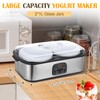 Tokenhigh 2000ml Probiotic Yogurt Maker with Adjustable Time & Temp