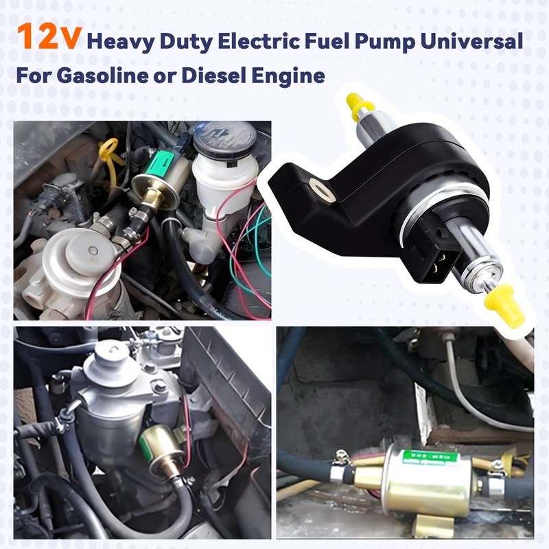 Universal Fuel Metering Pump for Diesel Engines & Parking Heaters