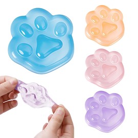 4 Cat Paw Squishies Soft Squishy Toy Stress Relieving Toy