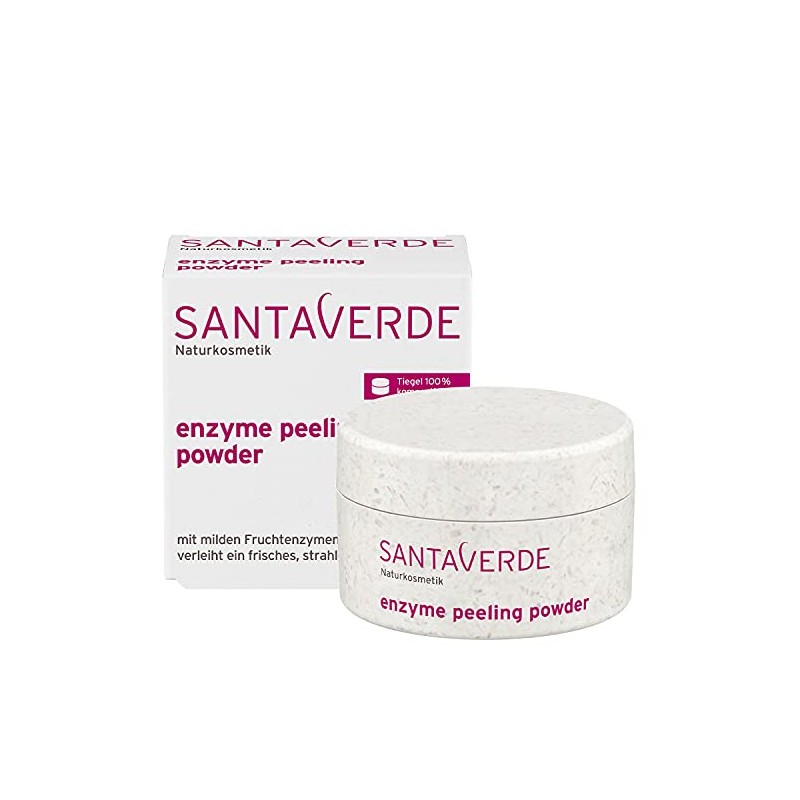 Santaverde /enzyme peeling powder/enzyme peeling/powder/mild and gentle/with mild pineapple fruit