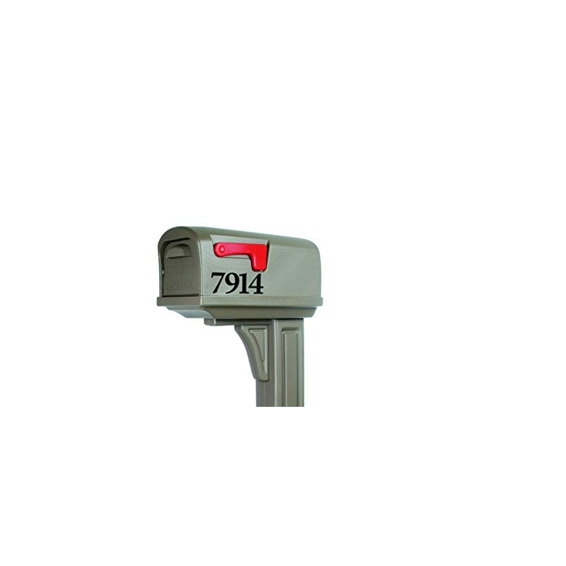 Hy-Ko Packaged Numbers & Letters, DIY Address Number Stickers for