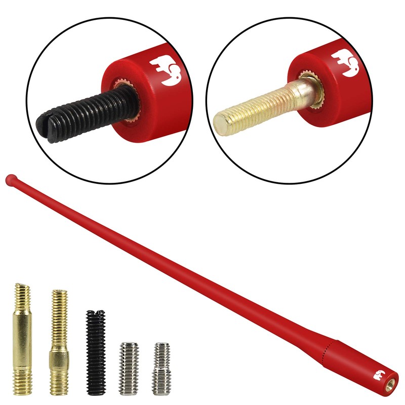 ONE250 13" inches Flexible Rubber Antenna for Nissan - Frontier