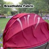 Patio Daybed Canopy Replacement Top, Retractable Top Cover for 66in