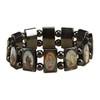 Religious Gifts Mens Womens Catholic Gift 1/2 Inch H Hematite