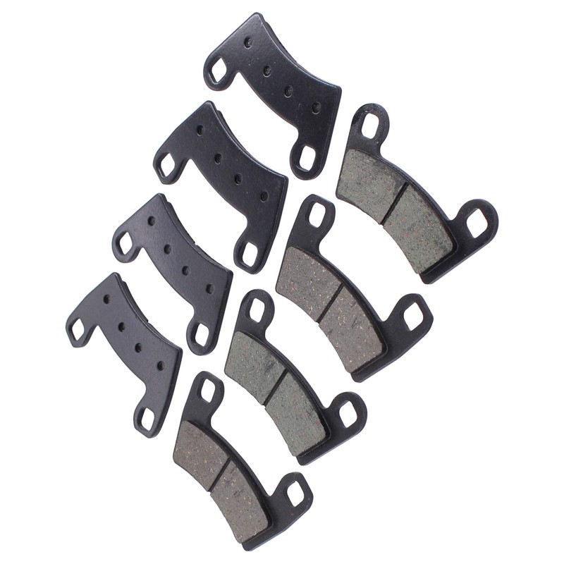 MOTOKU Front and Rear Brake Pads for Polaris RZR 900