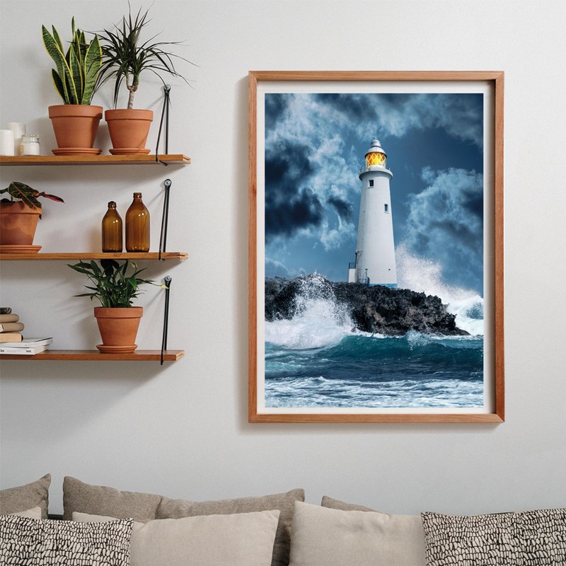 Clementoni Jigsaw Puzzle Collection - Lighthouse In The Storm 1000
