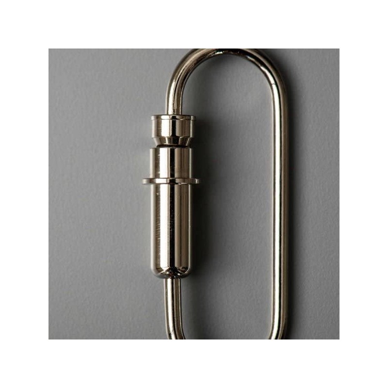 [CANDY DESIGN&WORKS] Bullet Carabiner Bullet Carabiner (A) Nickel, (C) Nickel/Brass