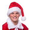 Wicked Costumes Adult Unisex Christmas Super Deluxe Plush Santa Hat