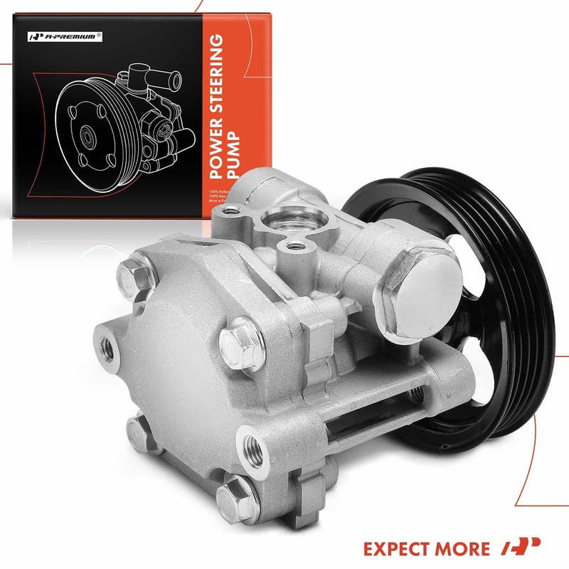 A-Premium Power Steering Pump with Pulley Compatible with Mitsubishi Montero
