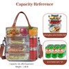 BAGNN Lunch Box & Lunch Bag for Women Men, Large