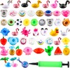 Sonarun 50 Pack Inflatable Drink Holders Float Toy Inflatable Pool