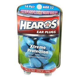 Hearos Xtreme Protection Series Ear Plugs 14 Pairs (Pack of 5)