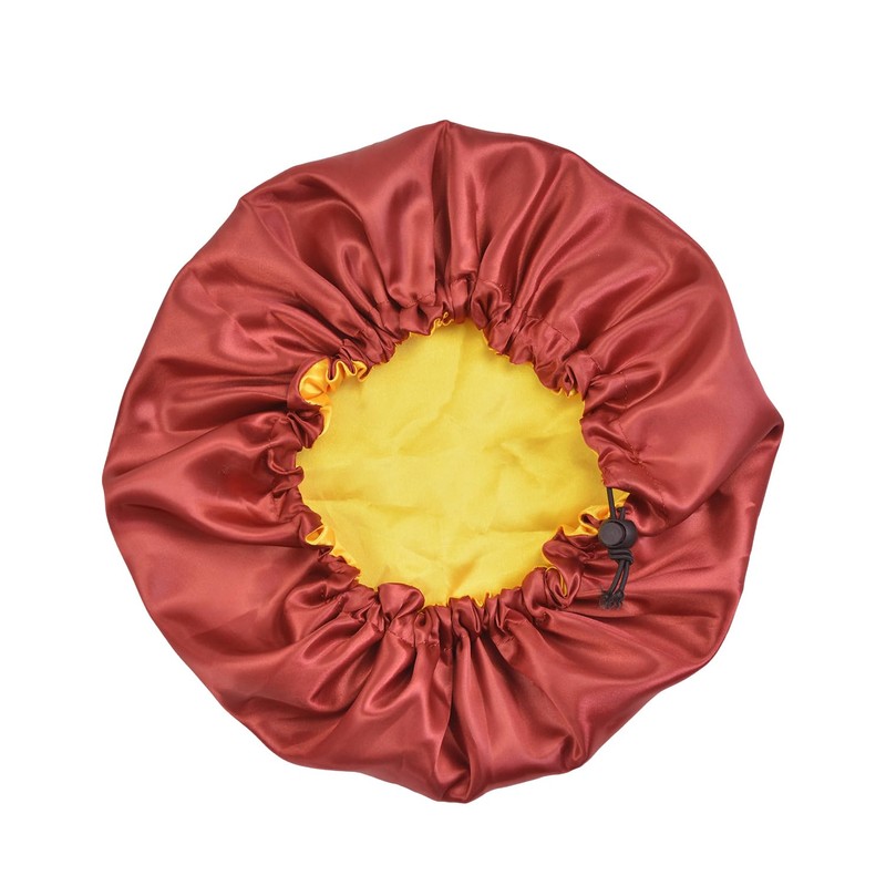 Satin Bonnets Silk Bonnet for Sleeping Double-Sided Adjustable Hair Bonnet
