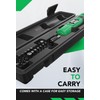 LLAVETOR Torque Screwdriver, 1/4" Drive Screwdriver Torque Wrench 10-70 Inch