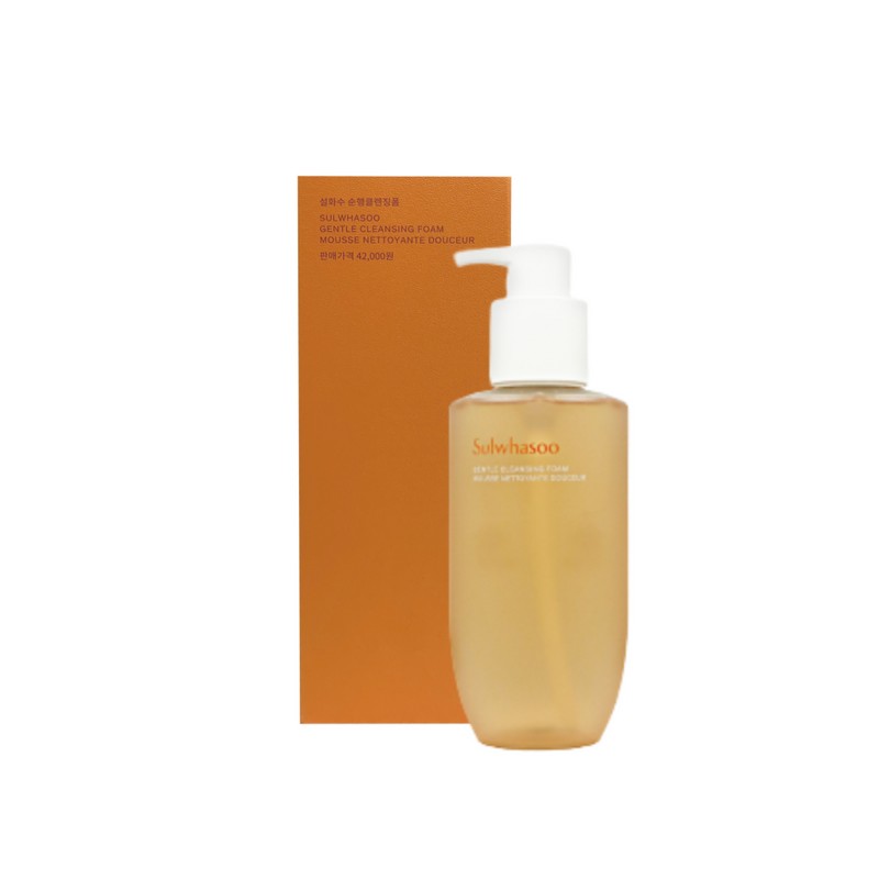 Sulwhasoo NEW Gentle Cleansing Foam 200ml / 설화수 NEW 순행클렌징폼200ml