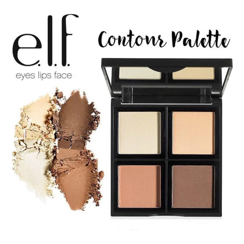 Base de maquillaje en polvo mate E.L.F. Cosmetics Contour larga