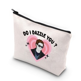 WSNANG Vampire Movie Inspired Gift Do I Dazzle You Makeup Bag Edward Bella Cosmetic Bag Edward's Gift Edward Cullen Gift (Dazzle You bag)