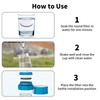 6 PCS Water Bottle Filter Discs Compatible with Brita Fill