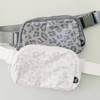 CC Leopard Pattern Belt Bag Fanny Pack - Color: White